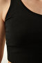 Black Strap Shaper Knitted Sports Bra OW00024 - 2