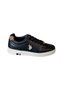 U.S. POLO Men's Black White Navy Blue Lace-up Sneakers Casual Sneakers - 2