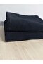 2 Pieces 100% Cotton 50X90 cm Black Hand Face Towels - 2