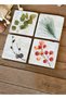 Natural Stone Coasters Set of 4 - Natural Patterns Printed Coasters - 3