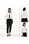 White Brooch Etol Fur Bolero - 4