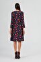 Divitin Flannel Original for Cat, High Collar Front Britli Midi Length Winter Dress - 7