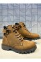 Riccardo Colli 802 Unisex Sand Color Genuine Leather Waterproof Warm Lining Boots