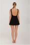 Women's Black Dress Swimsuit Set - 2