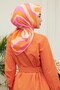 Cotton Scarf - Twist Pattern - Ihe1100-02 - 3