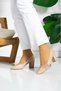 Maeve Cream Stone Women's Heeled Shoes - 2