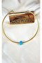 Choker, Blue Glass Bead Necklace, Evil Eye Bead Necklace, Muran Square Glass Necklace
