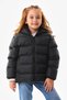 Girls Boys Water and Windproof Inner Fleece, Hooded, Pocket Inflatable Filling Children's Coat - 3