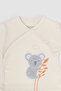 Koala Embroidered 10 Piece Hospital Discharge Bodysuit Set 100% Cotton - 5