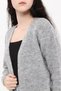 Women's Gray Knitwear Cardigan - 6