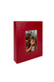 100 Pieces 15x21cm Red Photo Album with Window 68100