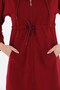 Trench Model Women's Tracksuit Set - Claret Red - 6