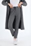Anthracite Trench Model Women's Tracksuit Set - 5