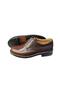 Brown Winter Lace-Up Men's Shoes - 4