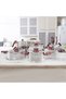 GÜRAL PORCELAIN 18 PIECES Steel Cookware Set - ROSE