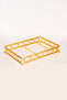 Bitter Model Coffee Presentation Tray Stainless Gold Filled Iron Acrylic Base Decorative Tray Organizer - 5