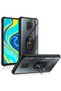 Xiaomi Redmi Note 9S / 9 Pro Case Anti-Shock Anti-Shock Colorful Edges, Metal Ring Case - 2