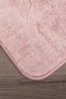 Relax Pudra Large Size 80X150 + 50X80 cm 2-Piece Bathroom Rug Set Non-Slip Toilet Seat Set - 2