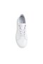 Beyaz Kadın Deri Sneaker - 4