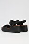 ®| PC-7213- Black-Women's Wedge Heel Shoes - 3