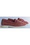 Genuine Leather Powder Small and Large Size Casual Women's Shoes Loafer Moccasin - 5