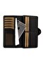 Unisex Black Genuine Leather Portfolio Wallet Martha - 4