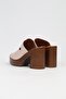 ®|PC-7235 - 3807 Powder-Women's Wedge Heel Slippers - 3
