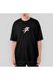 Hayabusa White Logo Oversize Black T-Shirt