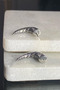 Unisex Sports 316l Surgical Steel Horn Model Gothic Hoop Earrings - 2