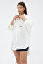 Ecru Evil Eye Beaded Shirt - 5