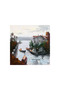 Istanbul Sights Natural Stone Coasters Set of 4 - Natural Stone Coasters - 6