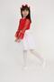 Girl's Tulle T-shirt Tutu Skirt Set 29 October 23 April Performance Clothes - 5