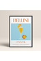 Single Framed Cocktail Series Painting Modern Poster Painting Tk/412 - 2