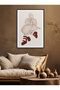 Single Framed Woman Painting Modern Poster Painting Tk/408