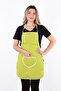 Trendy Set of 3 Waterproof Kitchen Apron Dowry Set Heat Resistant Oven Mitts and Pot Holders Set - 2