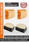 Natural Pumpkin Fiber Donkey Milk and Volcano Ash Soap - Economic Pack of 4 2 Pieces
