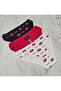 Women's Cotton Kiss Me Patterned 3-Piece Bikini Panties