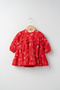 Noella Floral Patterned Bow Dress