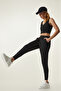 Black Pocket Knitted Sports Leggings OW00022