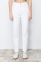 Beyaz Yüksek Bel Comfort/Esnek Mom Jeans TWOSS24JE00122 - 10