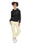 Hanorac negru BRUCHSL Regular
