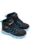 Children's Unisex Black Baby Blue Comfortable Fit Colorful Sole Boots - 3