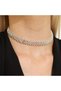 Cross string necklace earrings bracelet set - 4