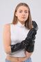 Women's Genuine Leather Long Gloves - 7