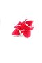 Red Fur Baby Shoes