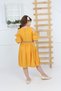 Girl's Yellow Belt Necklace Lace Dress - 8
