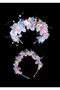 Maternity Set, Mother Baby Maternity Crown, Baby Crown, Baby Hair Band, Floral Crown, - 5