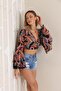Women's Summer Cotton Crop Bolero - 3