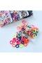 Imported zipper transparent carrying bag non-breakable towel mini tire phosphorescent color buckle set - 2