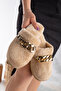 Women's Buckle Plush Slippers Home Slippers-Guest Slippers-Bundle Slippers-Dowry Slippers
